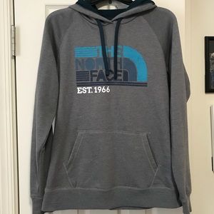 Lightly used North Face hooded sweatshirt!